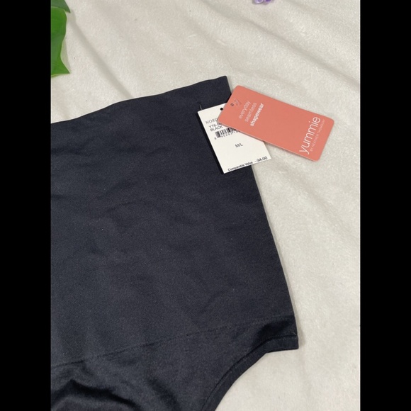 NWT $34 Yummie Shapewear Seamless High Waist‎ Thong in Black [SZ M/L ] #L913 - Picture 6 of 12
